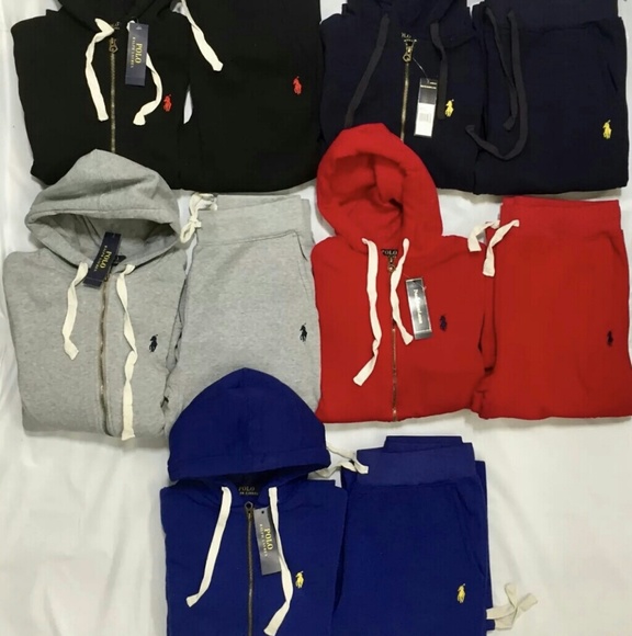 polo sweat suits for sale